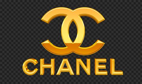 gold chanel png